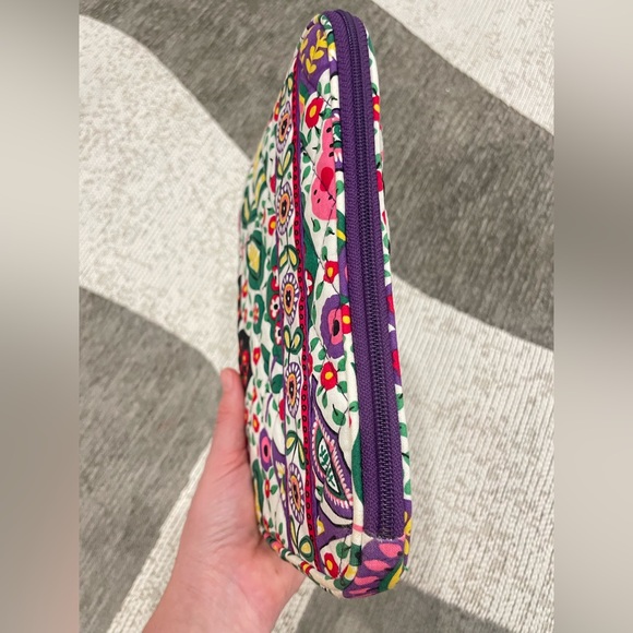 VERA BRADLEY Mini Tablet E-Reader Sleeve Case VIVA LA VERA padded Colorful print - Picture 3 of 12